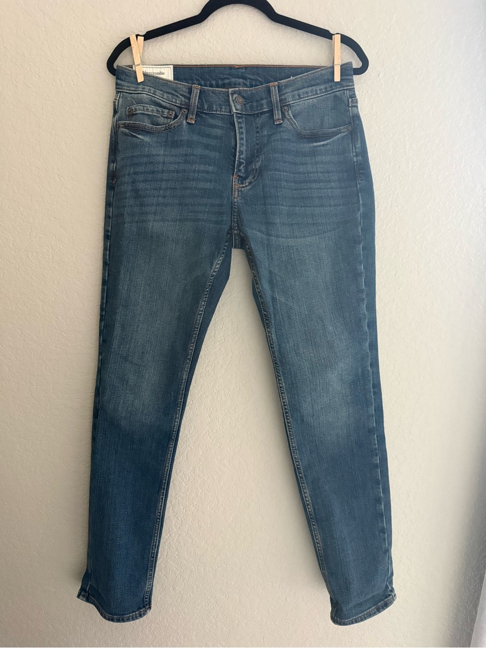 Abercrombie Men’s Classic Blue Denim Jeans